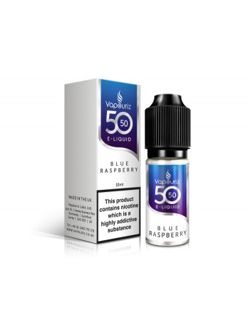 50/50 Blue Raspberry E-Liquid 10ml FRUITY